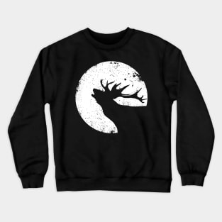 Deer Moon - Reindeer Crewneck Sweatshirt